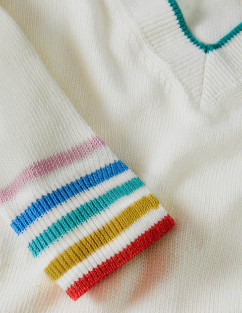 Bamburgh Relaxed Jumper - Ivory Bamburgh Relaxed Jumper - Ivory