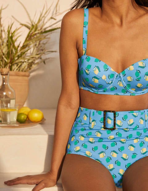 Haut de bikini à bonnets Kythira - Horizon, motif agrume Haut de bikini à bonnets Kythira - Horizon, motif agrume