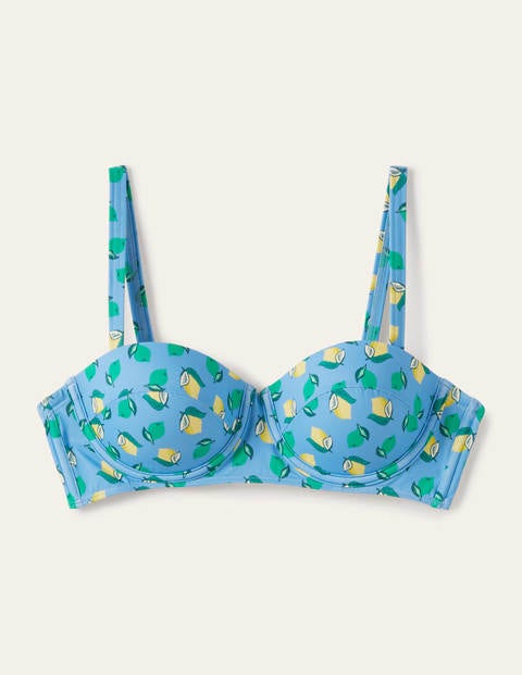 Haut de bikini à bonnets Kythira - Horizon, motif agrume Haut de bikini à bonnets Kythira - Horizon, motif agrume