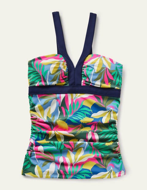 Corsica Tankini Top - Palm Leaf, Tropical Flora Corsica Tankini Top - Palm Leaf, Tropical Flora