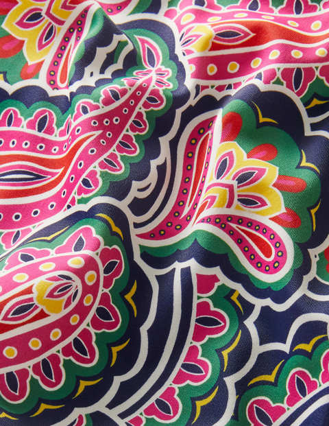 Bas de bikini Amalfi - Bleu marine foncé, motif Summer Paisley Bas de bikini Amalfi - Bleu marine foncé, motif Summer Paisley
