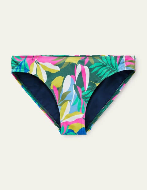 Amalfi Bikini Bottoms - Palm Leaf, Tropical Flora Amalfi Bikini Bottoms - Palm Leaf, Tropical Flora