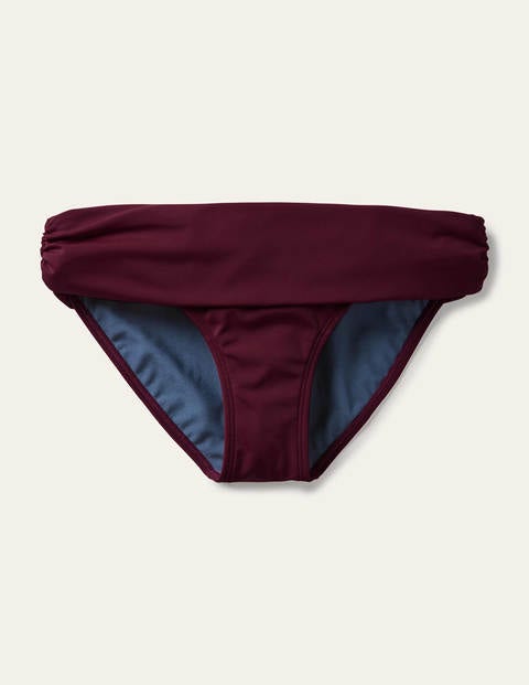 Amalfi Bikinihose zum Umschlagen - Apfelbeere Amalfi Bikinihose zum Umschlagen - Apfelbeere