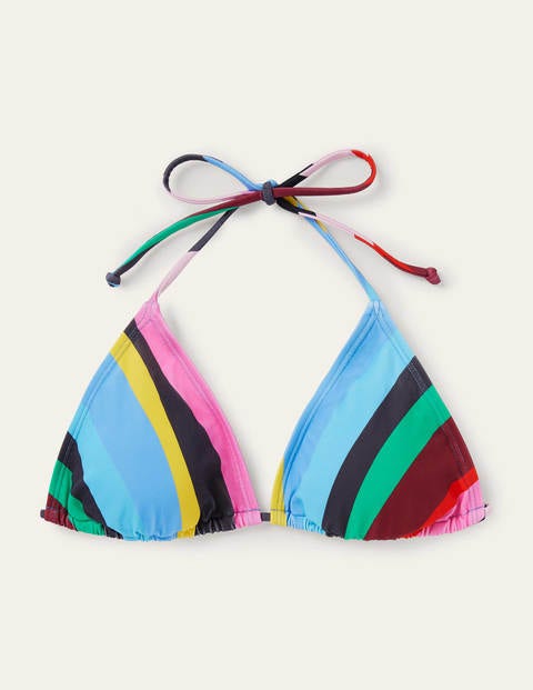 String Bikini Top - Chartreuse, Mustique Wave String Bikini Top - Chartreuse, Mustique Wave