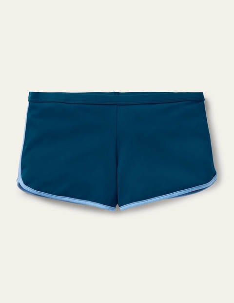 Piping Swim Shorts - Ocean Side Piping Swim Shorts - Ocean Side
