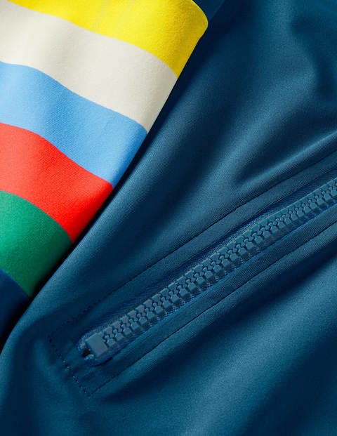 Zip Up Rash Guard - Ocean Side Zip Up Rash Guard - Ocean Side