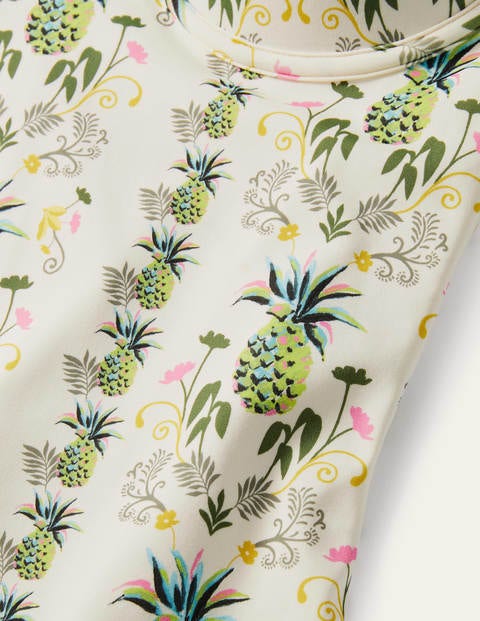 Cassis Cup-size Swimsuit - Ivory, Pineapple Paradise Cassis Cup-size Swimsuit - Ivory, Pineapple Paradise