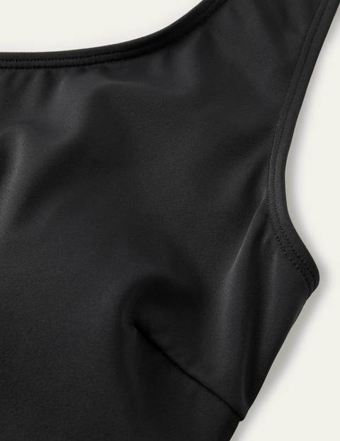 Evia One Shoulder Swimsuit - Nero Evia One Shoulder Swimsuit - Nero