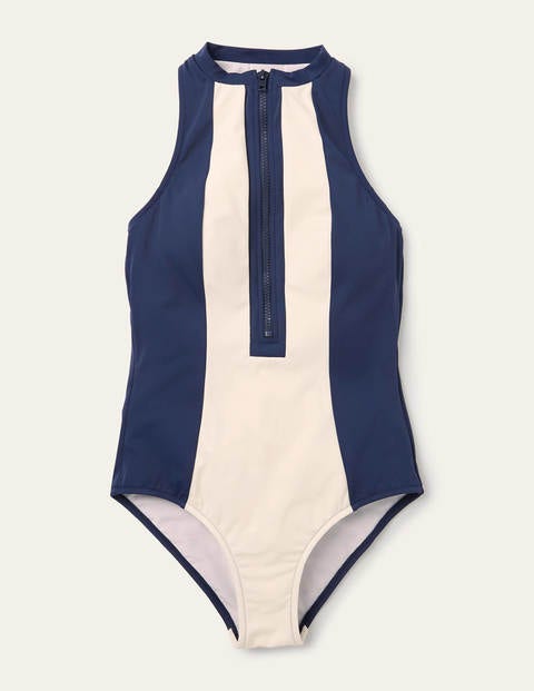 Kos Swimsuit - French Navy/Ivory Kos Swimsuit - French Navy/Ivory