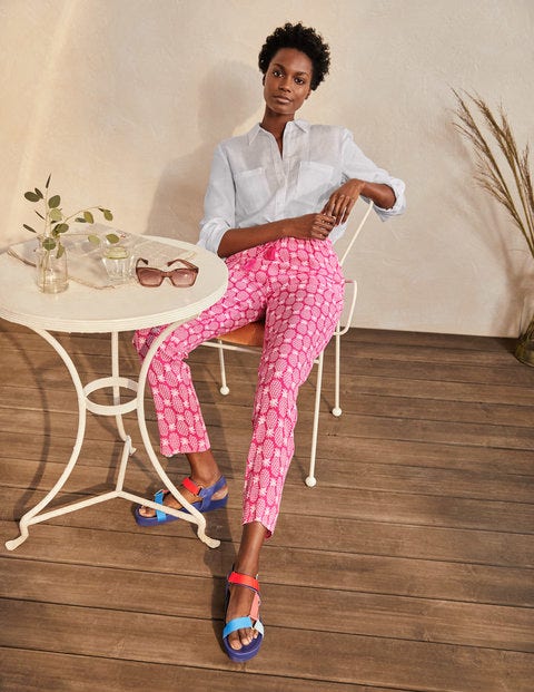Bembridge Pants - Party Pink, Pineapple Geo Bembridge Pants - Party Pink, Pineapple Geo