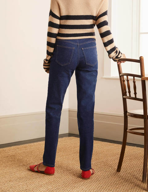 Girlfriend-Jeans - Indigoblau Girlfriend-Jeans - Indigoblau