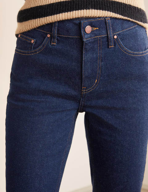 Girlfriend-Jeans - Indigoblau Girlfriend-Jeans - Indigoblau