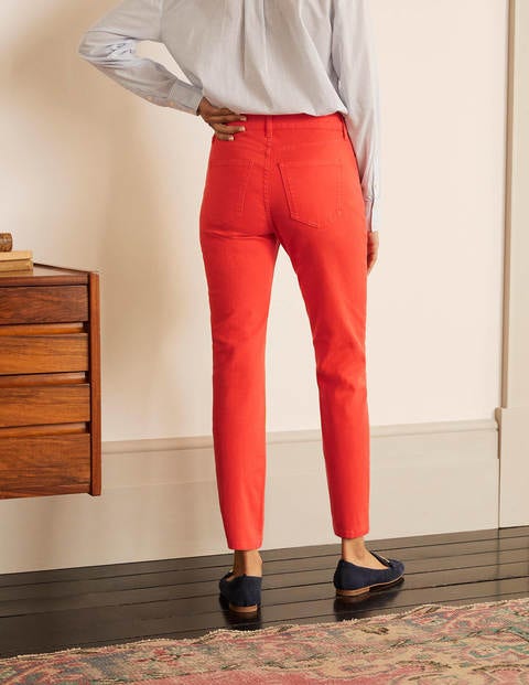 Slim Straight Ankle Skimmers - Cherry Red Slim Straight Ankle Skimmers - Cherry Red
