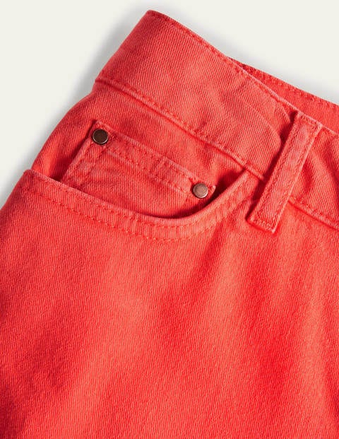 Slim Straight Ankle Skimmers - Cherry Red Slim Straight Ankle Skimmers - Cherry Red