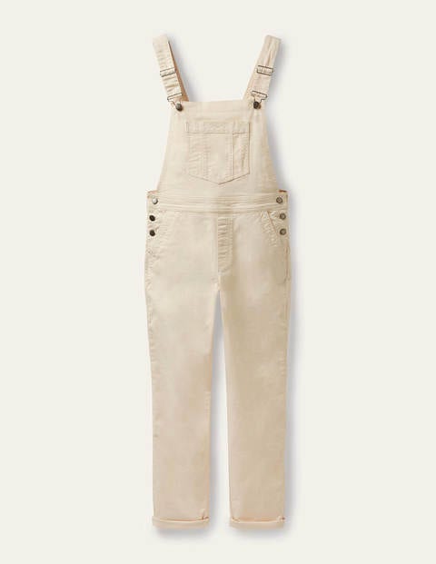 Girlfriend Overalls - Ecru Girlfriend Overalls - Ecru