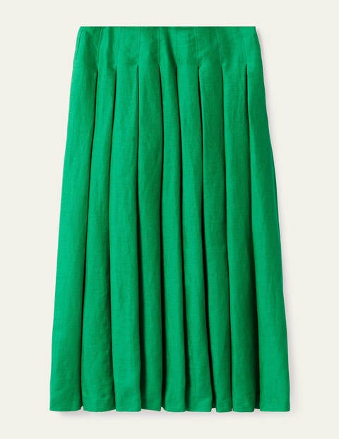 Lydia Linen Pleated Skirt - Sapling Lydia Linen Pleated Skirt - Sapling