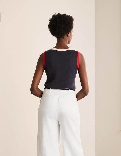 Portree Belted Pants - White Portree Belted Pants - White