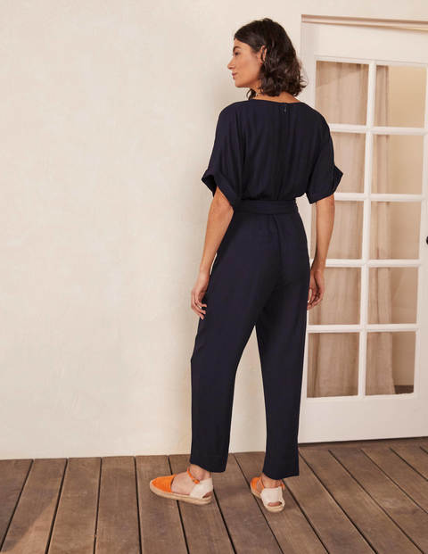 Alice Wrap Jumpsuit - Navy Alice Wrap Jumpsuit - Navy