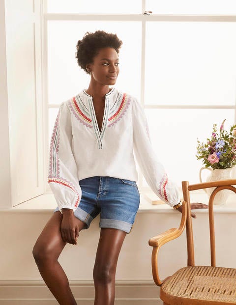 Devon Shorts - Mid Vintage Denim Devon Shorts - Mid Vintage Denim