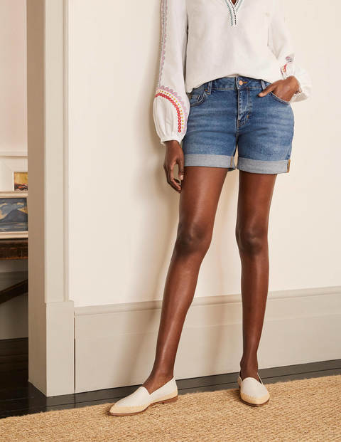 Devon Shorts - Mid Vintage Denim Devon Shorts - Mid Vintage Denim