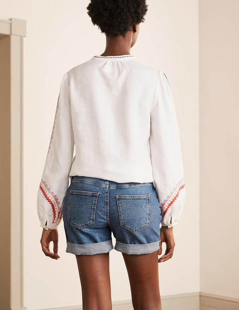 Devon Shorts - Mid Vintage Denim Devon Shorts - Mid Vintage Denim