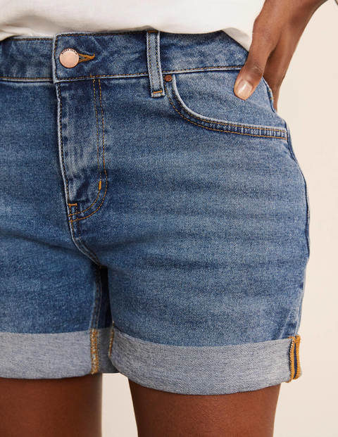 Devon Shorts - Mid Vintage Denim Devon Shorts - Mid Vintage Denim
