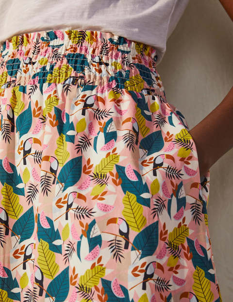 Georgia Skirt - Milkshake, Treetop Toucan Georgia Skirt - Milkshake, Treetop Toucan