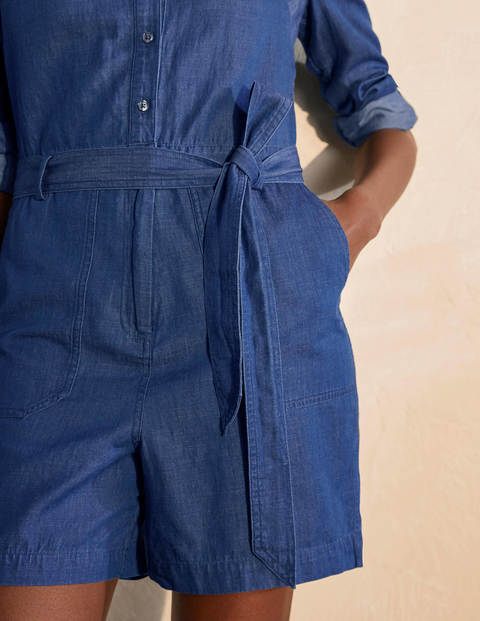 Cosima Playsuit - Chambray Cosima Playsuit - Chambray