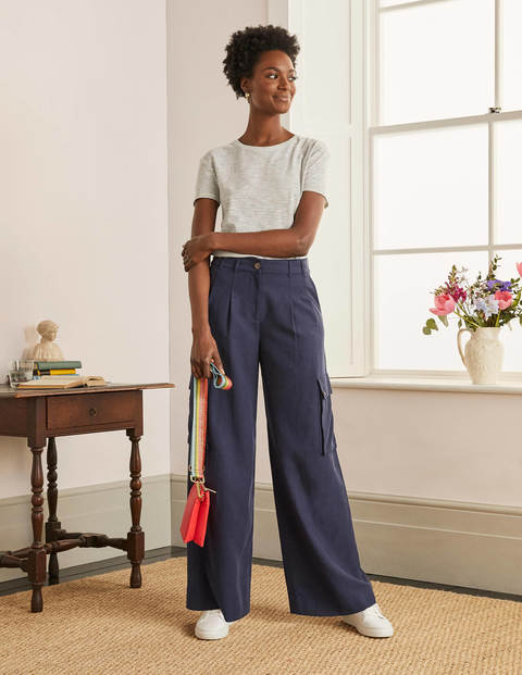 Pantalon cargo Ailesbury - Bleu marine Pantalon cargo Ailesbury - Bleu marine