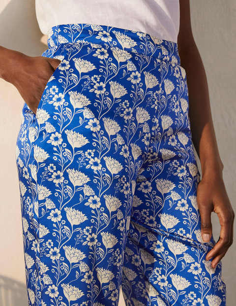 Beauchamp Pants - Blue Wave, Lotus Vine Beauchamp Pants - Blue Wave, Lotus Vine