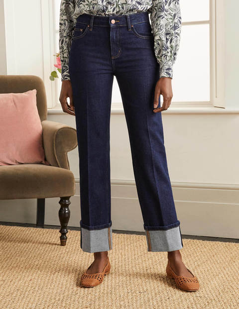 Big Turn Up Jeans - Indigo Big Turn Up Jeans - Indigo
