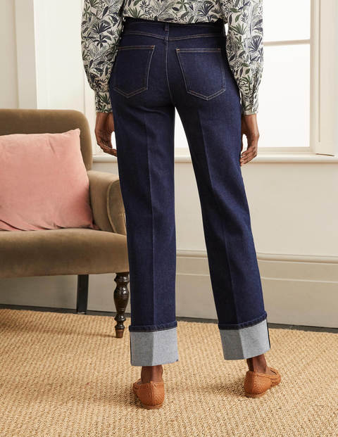 Big Turn Up Jeans - Indigo Big Turn Up Jeans - Indigo
