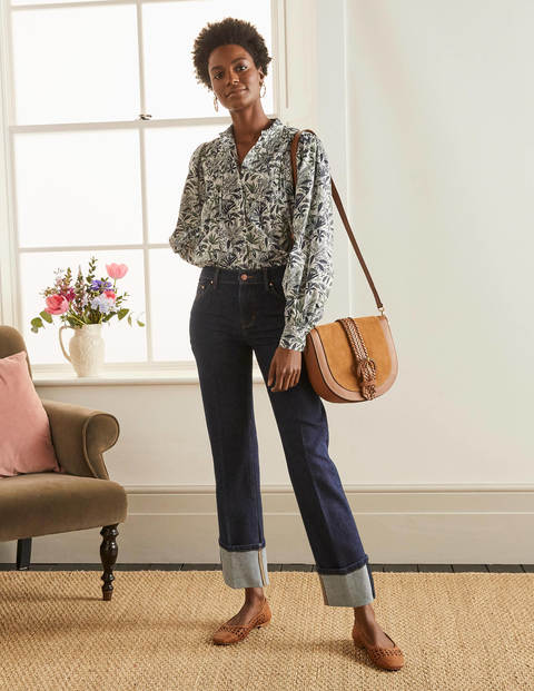 Big Turn Up Jeans - Indigo Big Turn Up Jeans - Indigo