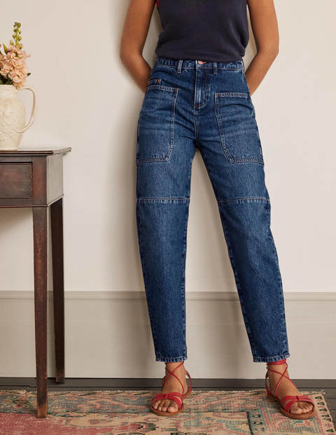 Big Pocket Balloon Jeans - Mid Vintage Big Pocket Balloon Jeans - Mid Vintage