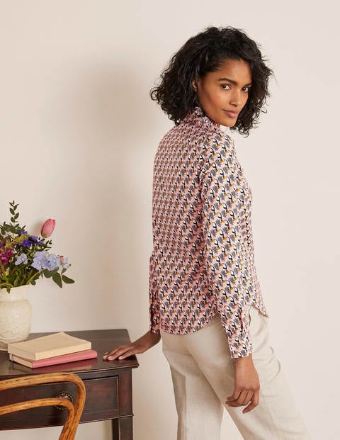 Modern Classic Shirt - Milkshake, Toucan Tile Modern Classic Shirt - Milkshake, Toucan Tile