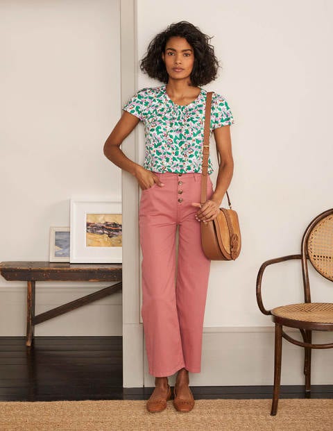 Florence Top - Ivory, Orchard Florence Top - Ivory, Orchard