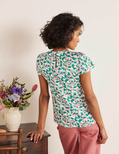 Florence Top - Ivory, Orchard Florence Top - Ivory, Orchard