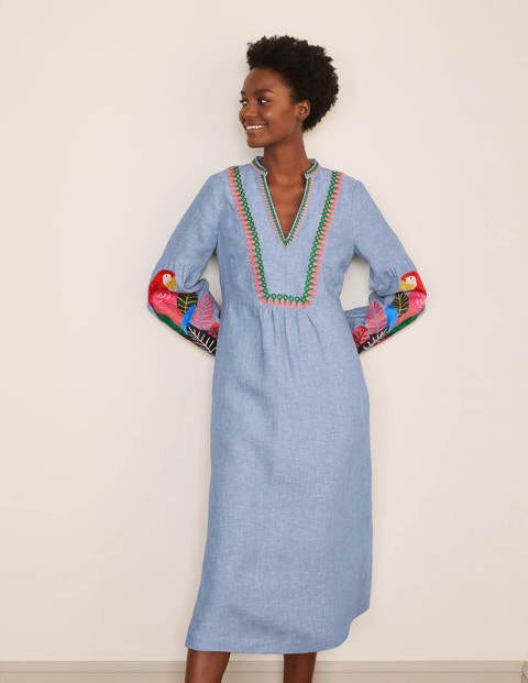 boden cassidy linen dress