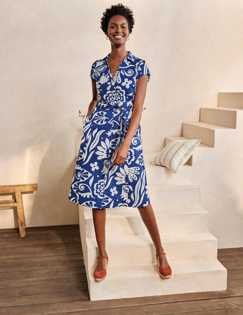 Rowena Shirt Dress - Summit, Garden Tropic Rowena Shirt Dress - Summit, Garden Tropic