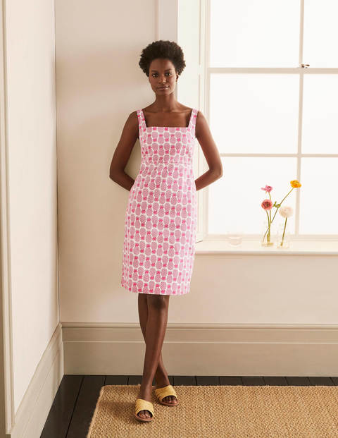 Yolande Shift Dress - Party Pink, Pineapple Geo Yolande Shift Dress - Party Pink, Pineapple Geo