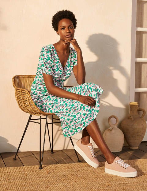 Tessa Midi Dress - Ivory, Orchard Tessa Midi Dress - Ivory, Orchard