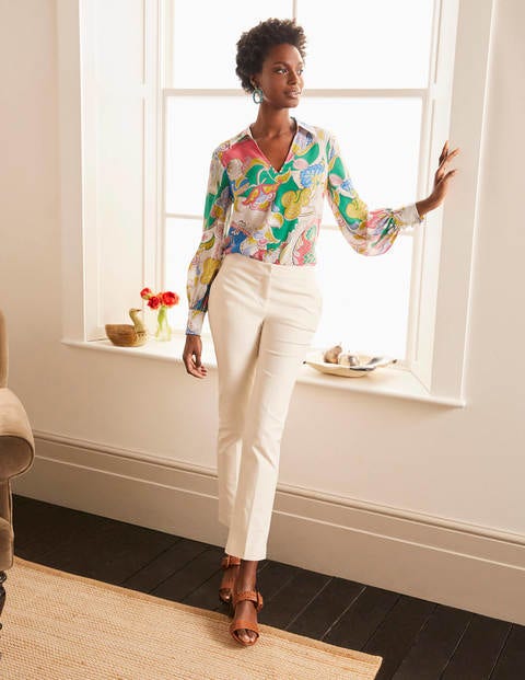 LIlian Silk Blouse - Azalea, Enchanted Amour LIlian Silk Blouse - Azalea, Enchanted Amour