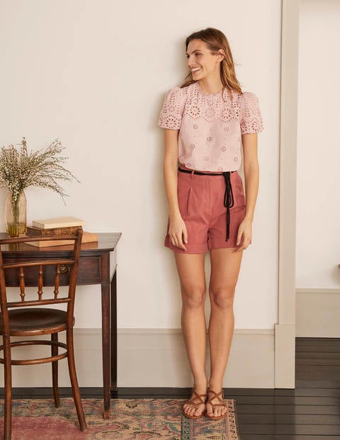 Altheda Broderie Top - Milkshake Altheda Broderie Top - Milkshake