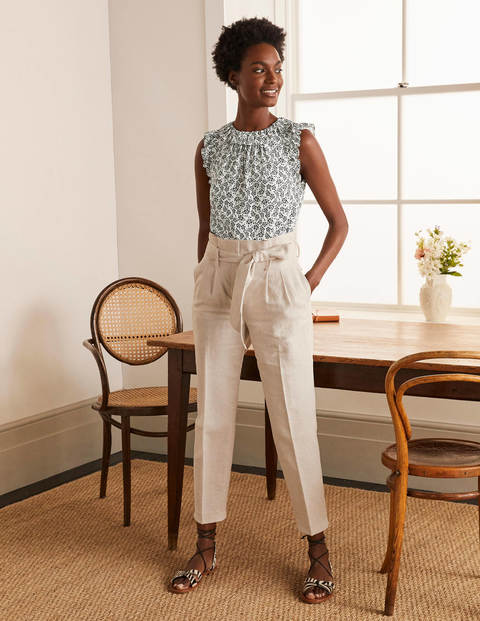 Helen Top - Ivory, Cherry Blossom Helen Top - Ivory, Cherry Blossom