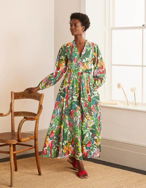cotton gown maxi