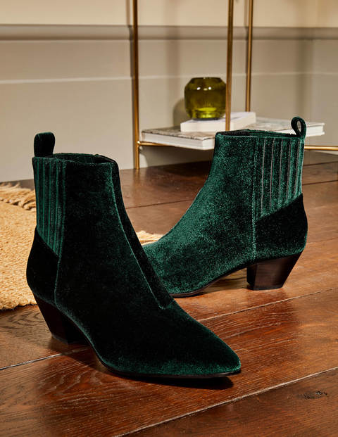 Bottines Western - Jardin à minuit violet Bottines Western - Jardin à minuit violet
