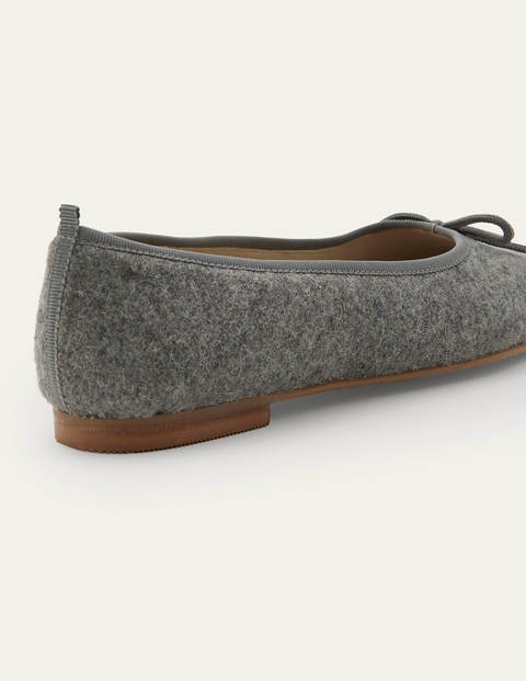 Ballerines couvrantes - Gris chiné Ballerines couvrantes - Gris chiné