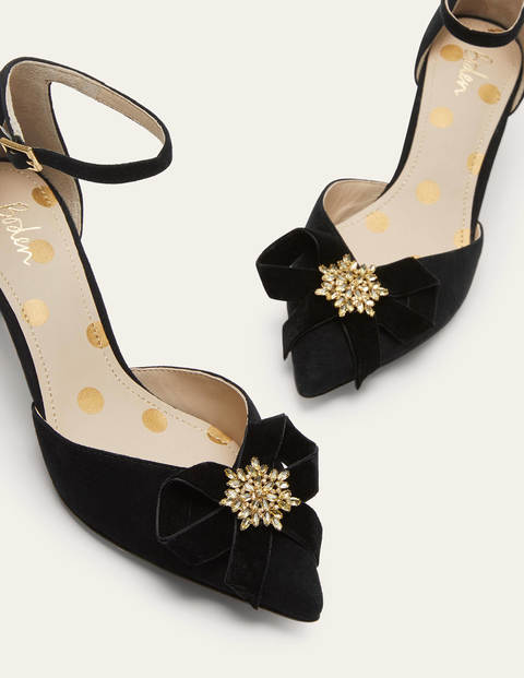 Pumps mit Knöchelriemen - Schwarz Pumps mit Knöchelriemen - Schwarz