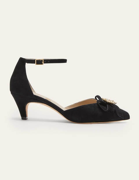 Pumps mit Knöchelriemen - Schwarz Pumps mit Knöchelriemen - Schwarz