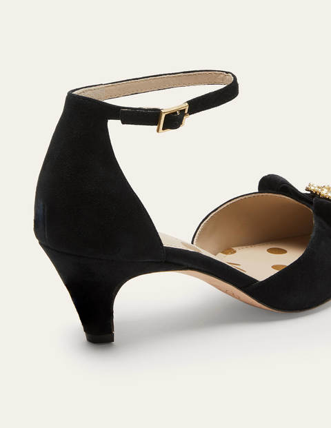 Pumps mit Knöchelriemen - Schwarz Pumps mit Knöchelriemen - Schwarz